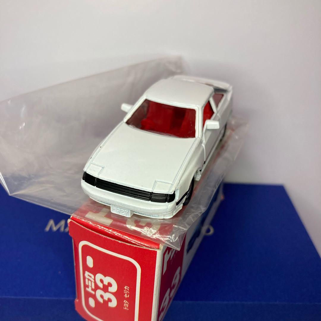 ☆絶版日本製トミカ☆トヨタ セリカ NO.33 4代目T160型 白 赤TOMY
