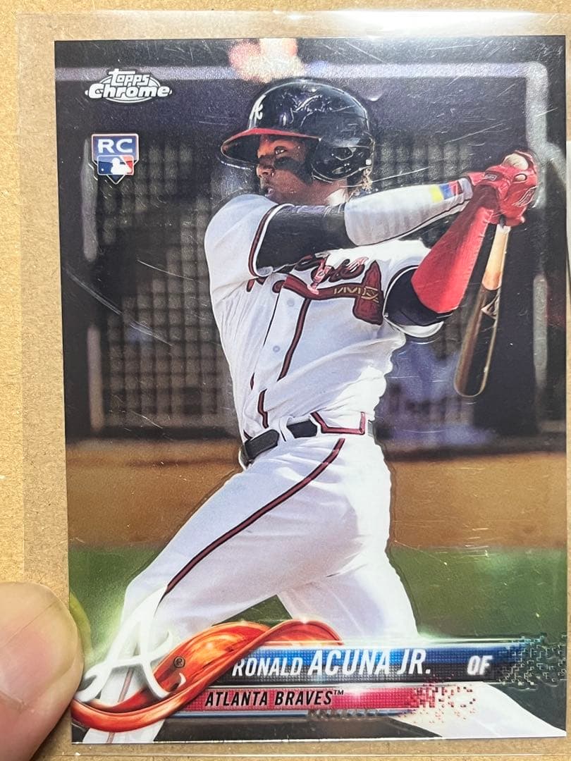 topps 2018 ロナルド・アクーニャJr. RCカード二枚セット - メルカリ