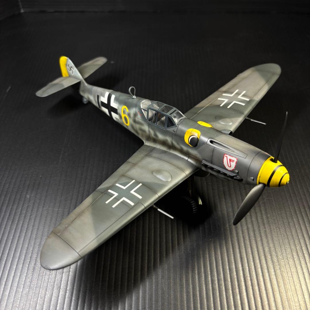 メッサーシュミットBf109G 1/48プラモデル完成品