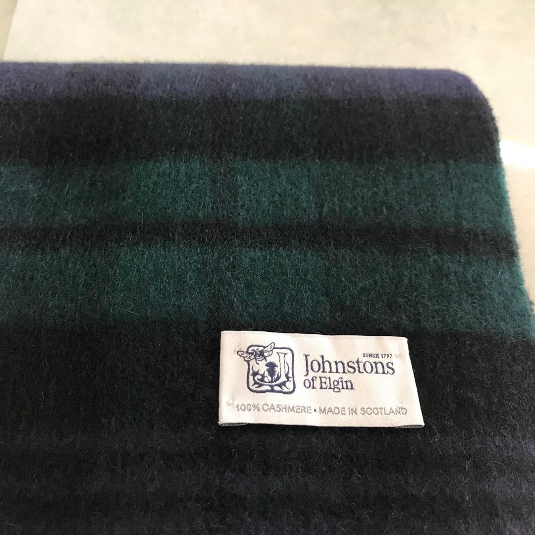 あこやパールピアス　Johnstons カシミヤ100% 大判ストール