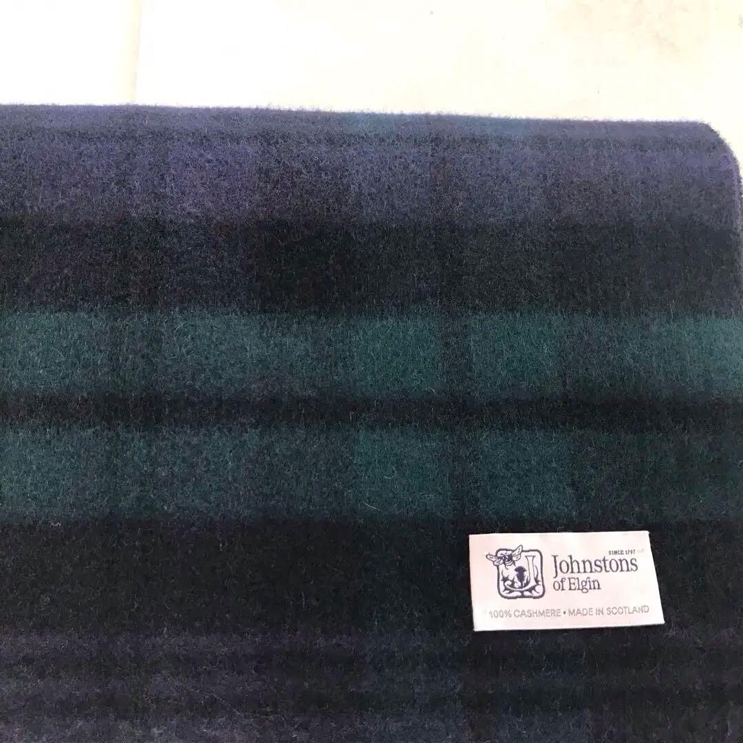 あこやパールピアス　Johnstons カシミヤ100% 大判ストール