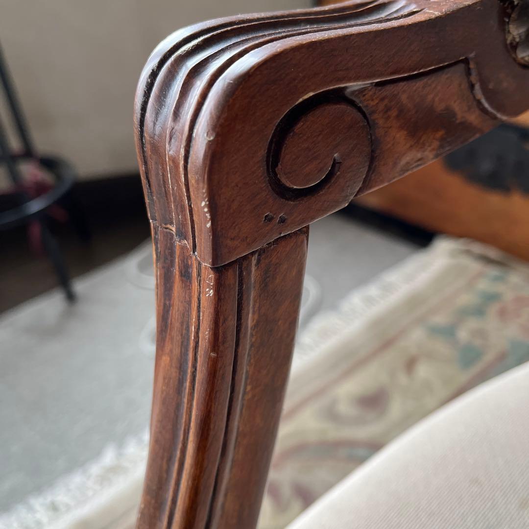 ③バラ売り不可 ①〜④セット販売のみ ロココ調 ゴブラン織り 猫脚