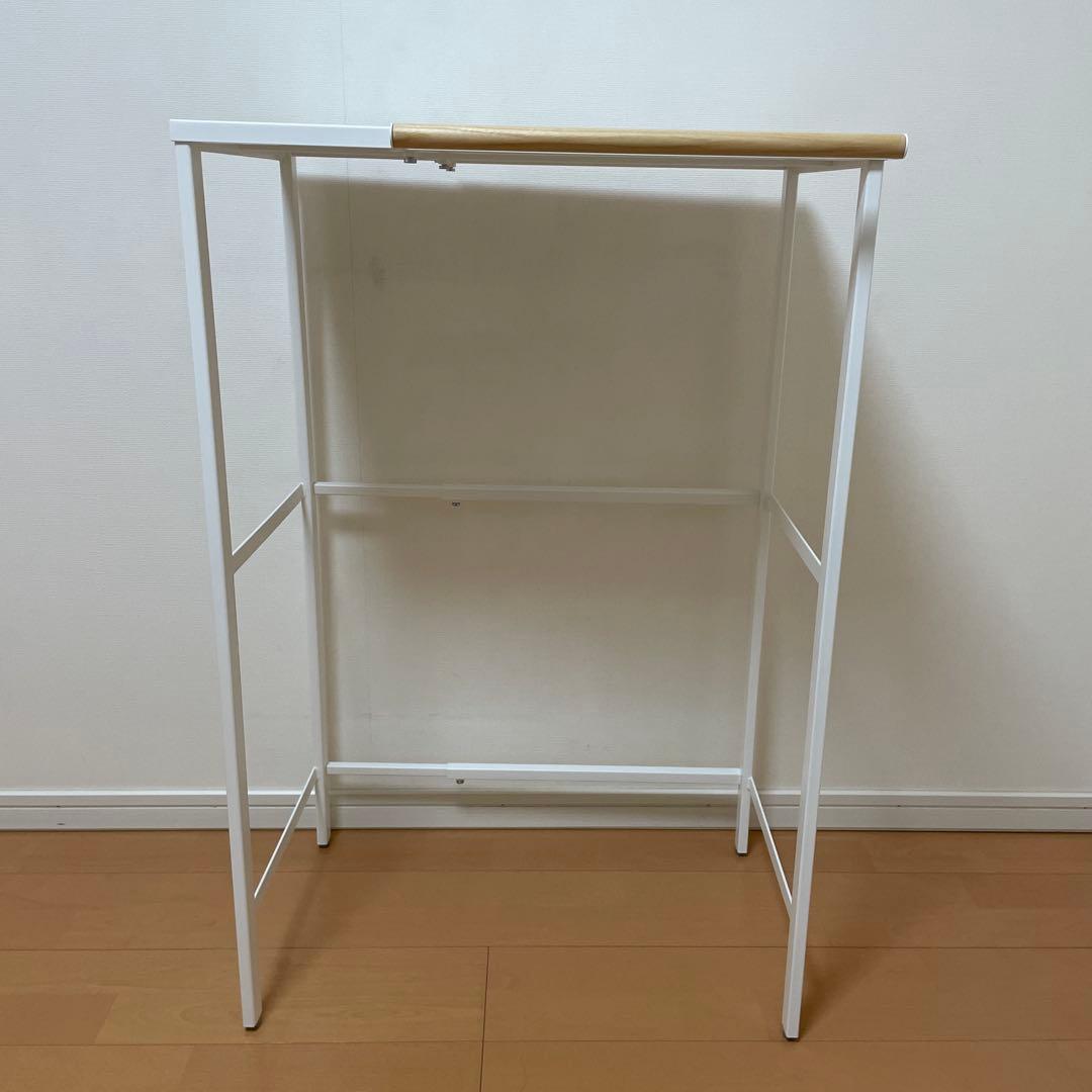 山﨑実業 tower 伸縮ゴミ箱上ラック キッチンラック ホワイト