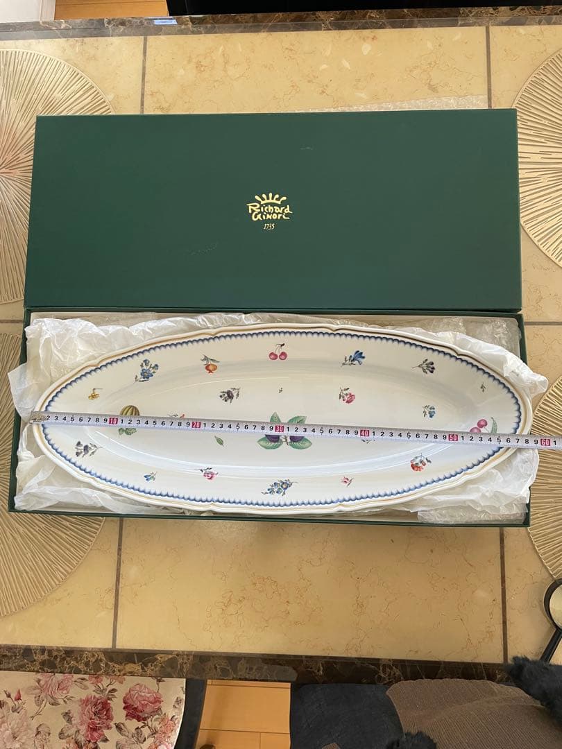 ✨1日限定セール✨リチャード・ジノリ イタリアンフルーツデザイン皿 約59cm