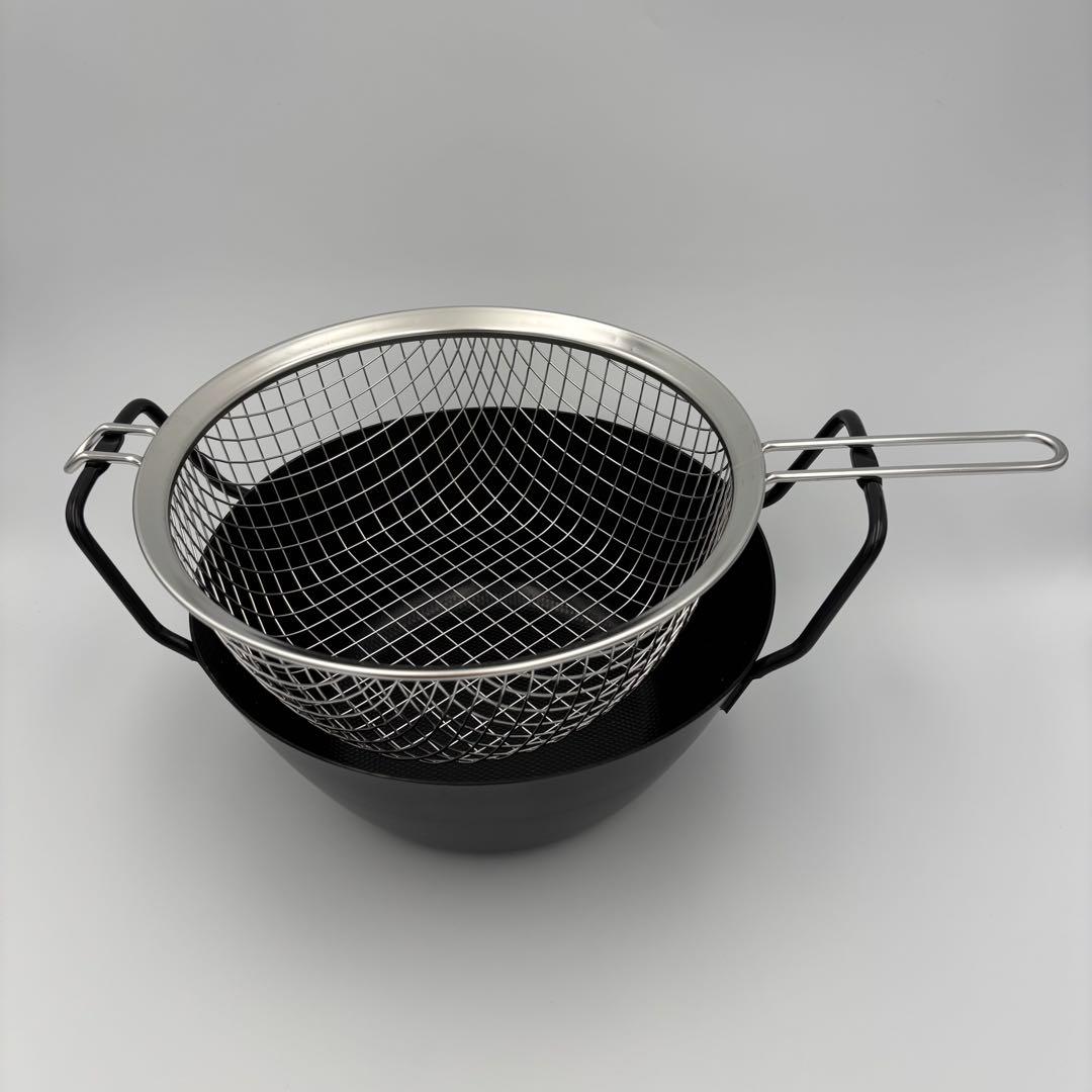 ラバーゼ 鉄揚げ鍋 22cm セット