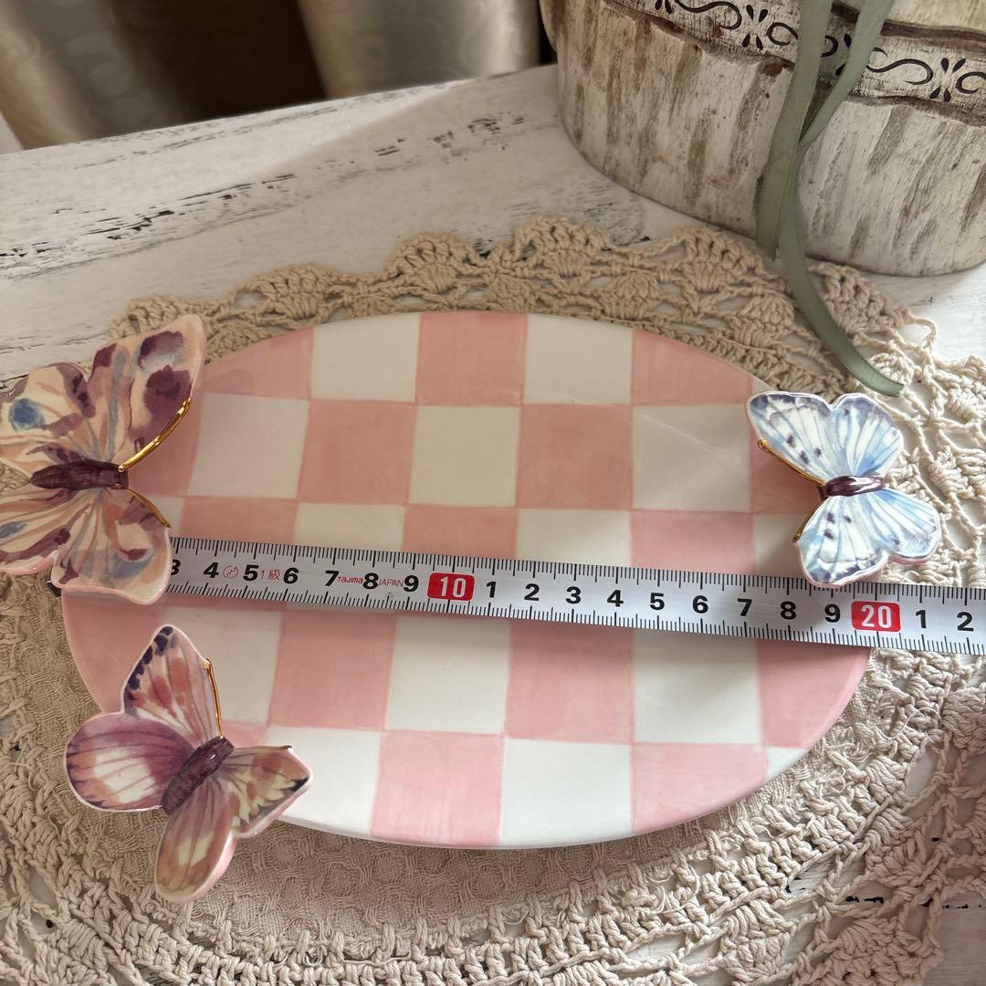 MACKENZIE-CHILDS 新作　セラミックトレイ、花瓶