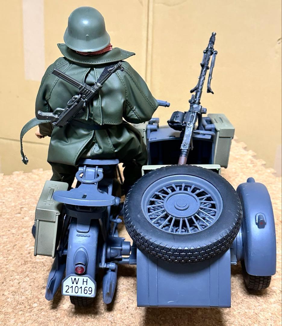 21st century toys 1/6 ドイツ軍 サイドカー 兵士付き - メルカリ