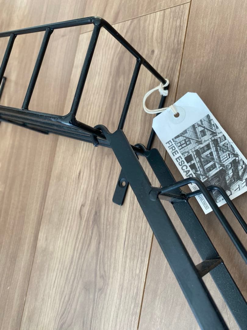 【FIRE ESCAPE】未使用 3点セット 壁面 ディスプレイ 収納 アイアン