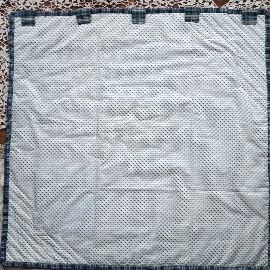 9マス花パッチワークアップリケキルトタペストリー