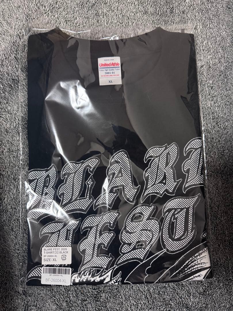 BLARE FEST 2026 ブレアフェス Tシャツ BLACK XLサイズ - メルカリ
