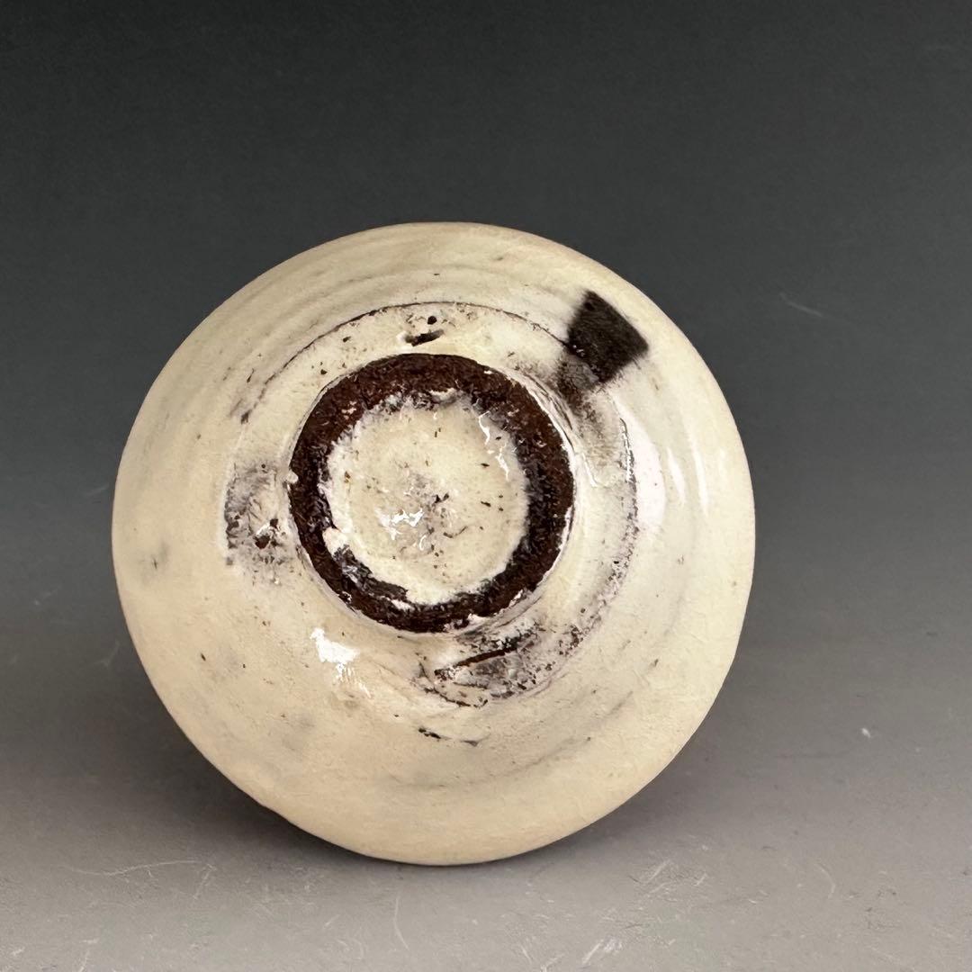 酒器 唐津 粉引 ぐい呑み 十四代 中里太郎右衛門 共箱 陶芸 懐石 人間