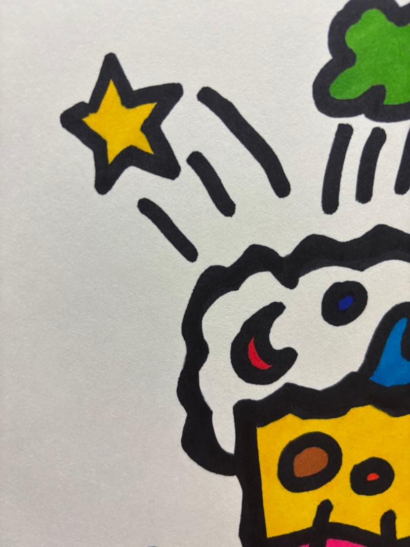 原画 手描き『明日を履かせる長靴』