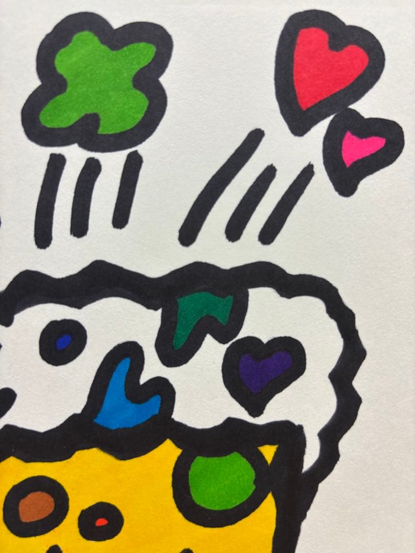 原画 手描き『明日を履かせる長靴』