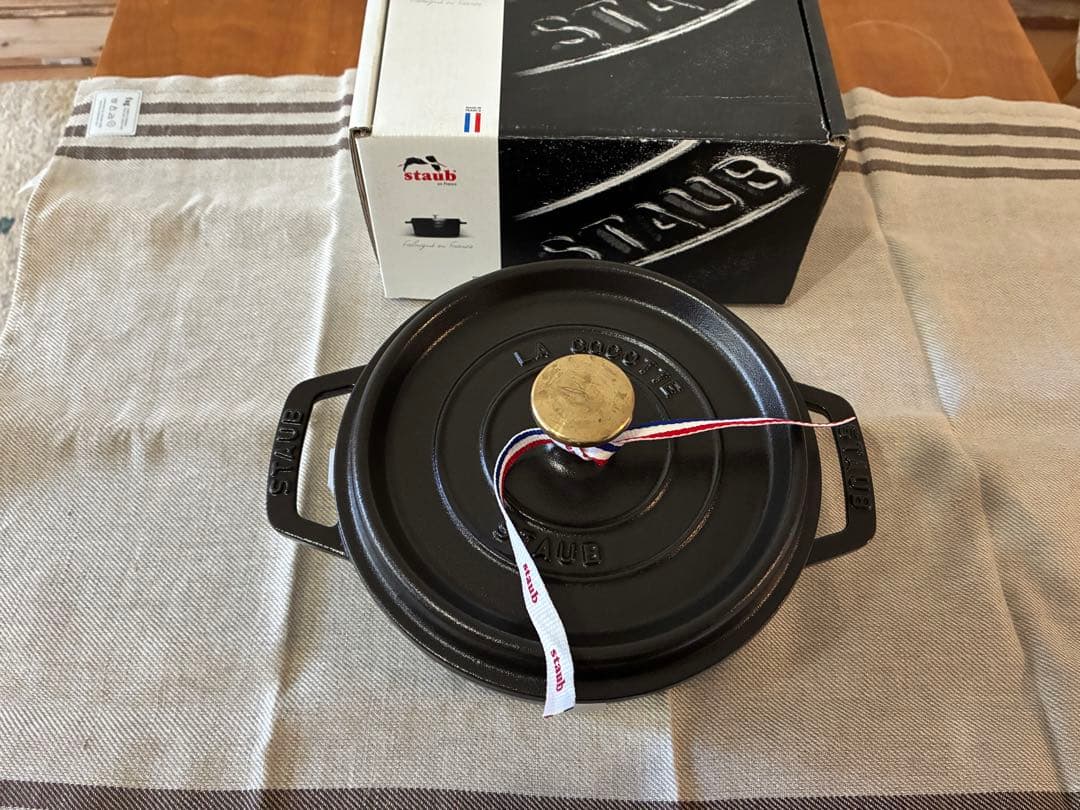 STAUB ココット　18cm 黒　美品