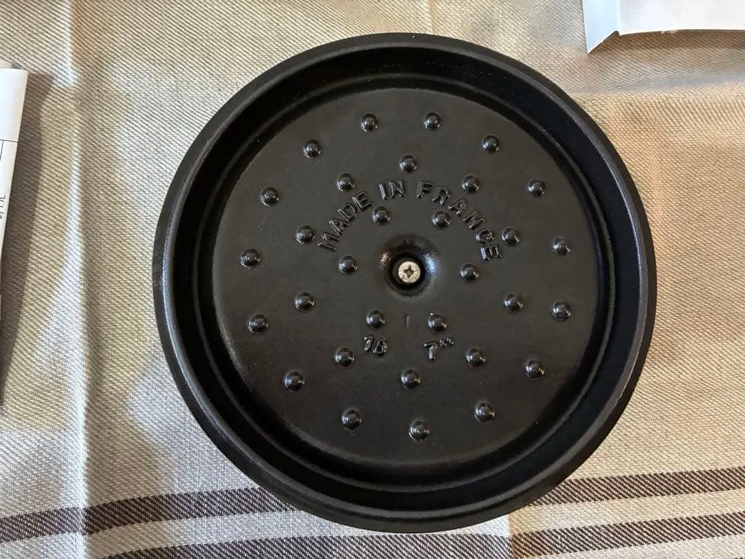 STAUB ココット　18cm 黒　美品