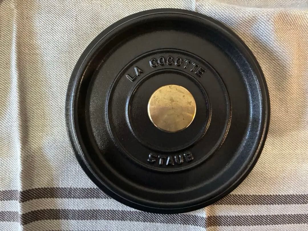 STAUB ココット　18cm 黒　美品