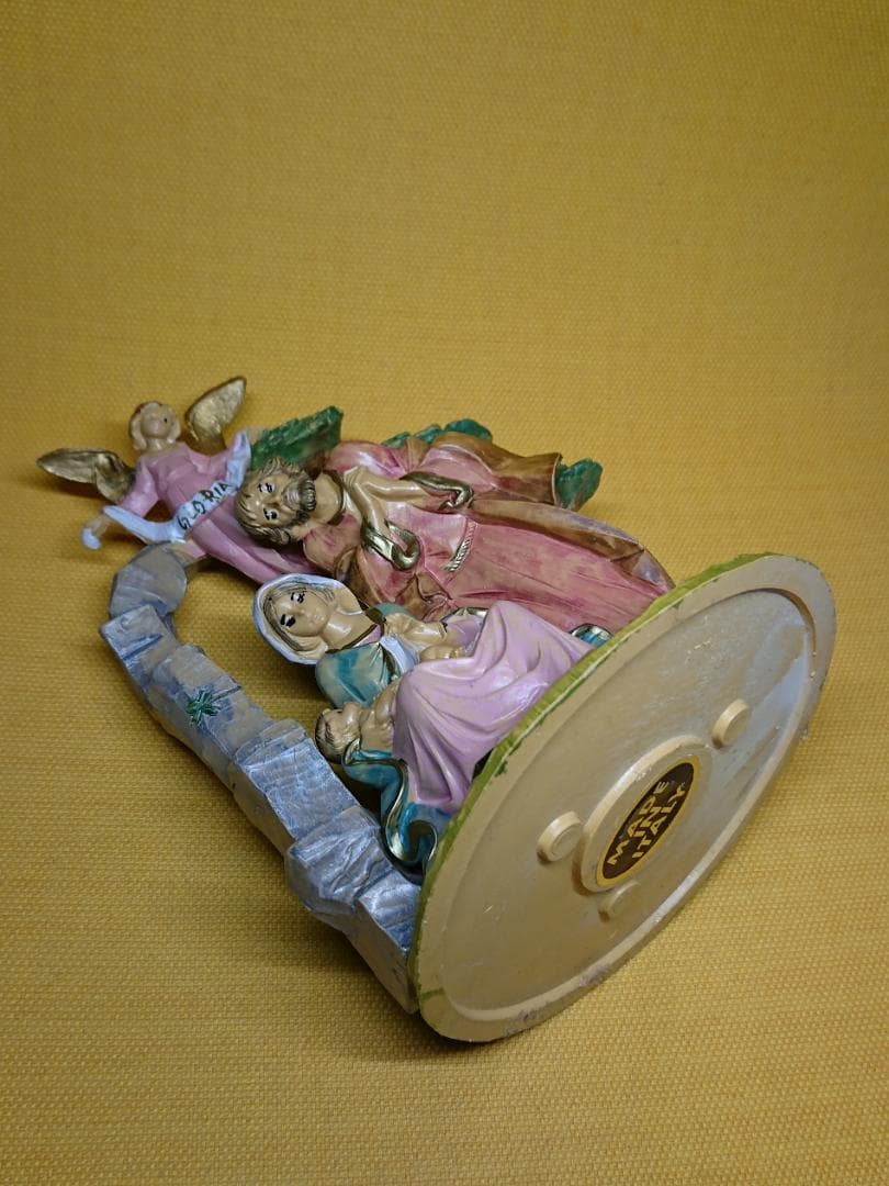 【美品】人形　天使　イタリア　置物　インテリア　工芸品　美術品　A3276