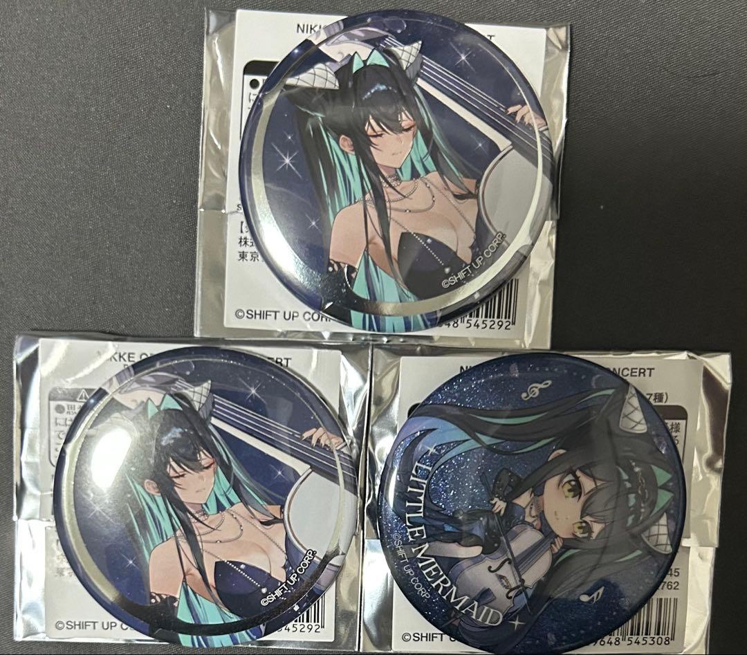 NIKKE オーケストラコンサート リトルマーメイド セイレーン 缶バッジ