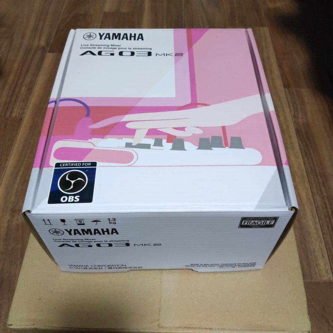 【ほぼ新品】AG03mk2 YAMAHA