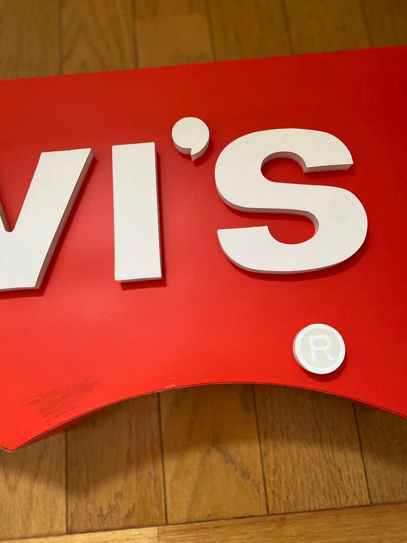 LevI's リーバイス 販促用看板 非売品 ディスプレイ - メルカリ