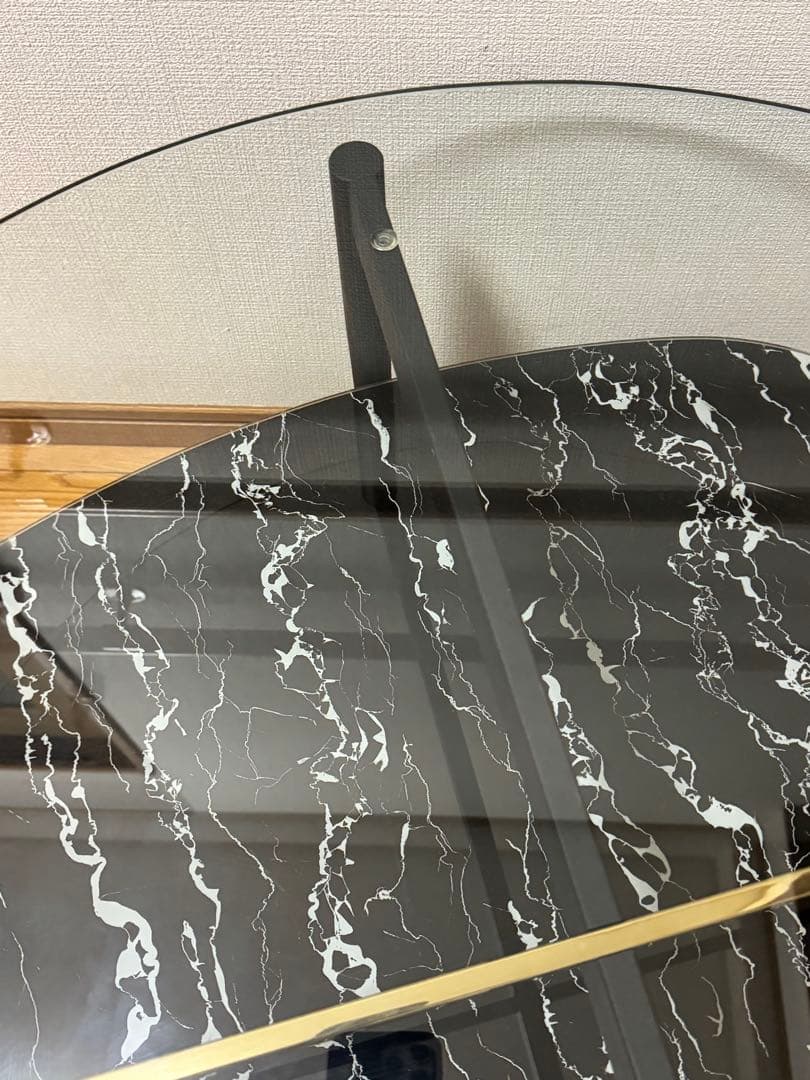 廃盤品　KAREノブレス オーバル コーヒーテーブル