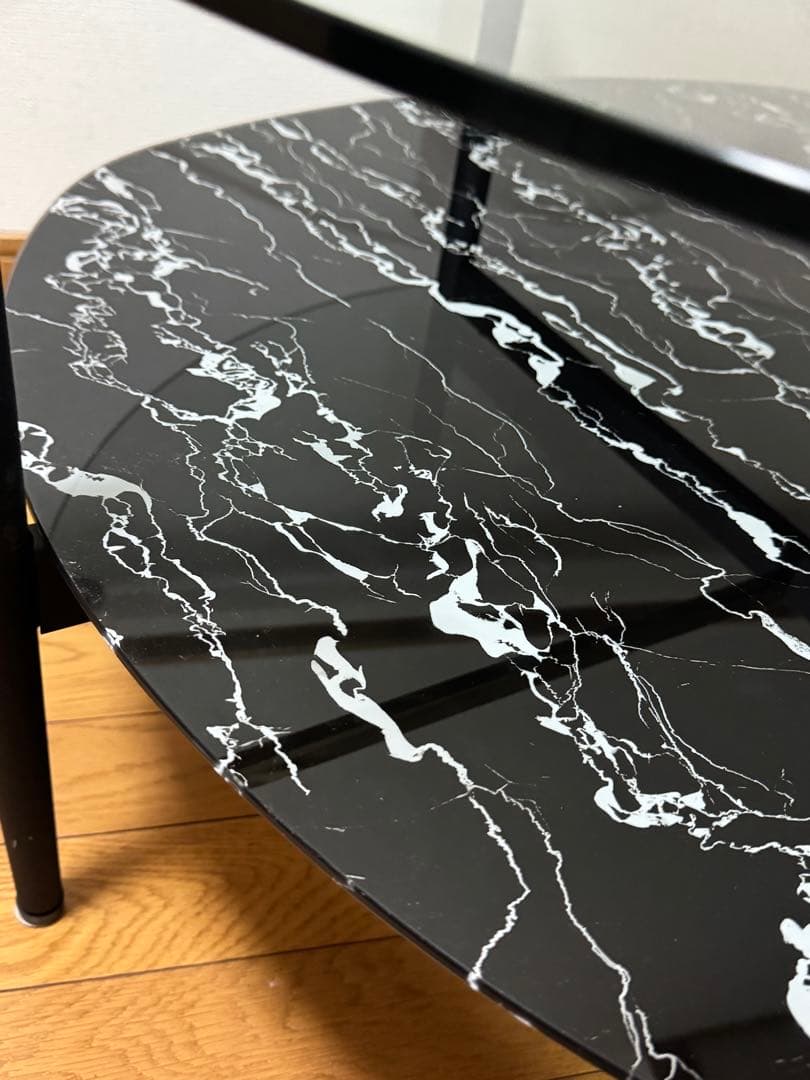 廃盤品　KAREノブレス オーバル コーヒーテーブル