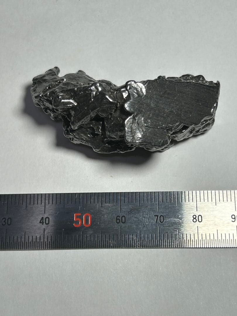 鉄隕石　カンポデルシエロ　エンドカット　オクタヘドライト　69.7g　証明書付き