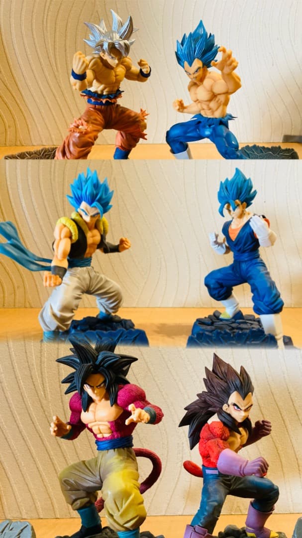 ドラゴンボール フィギュア 一番くじ 悟空 ベジータ ベジット ゴジータ