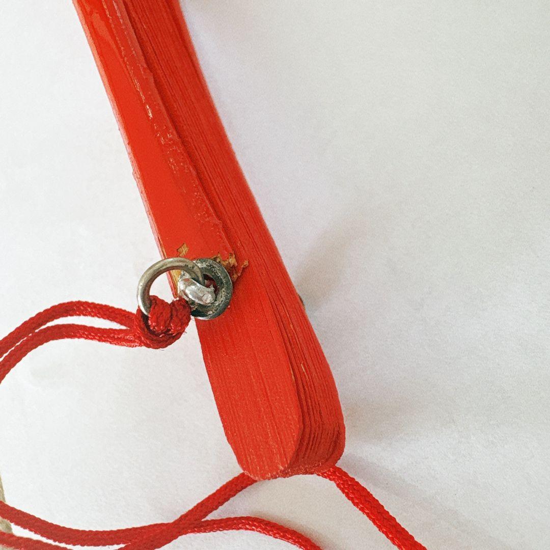 フルセット　七五三７歳女の子　オレンジ　正絹　扇蝶桜　銀地袋帯　簡単半衿7095