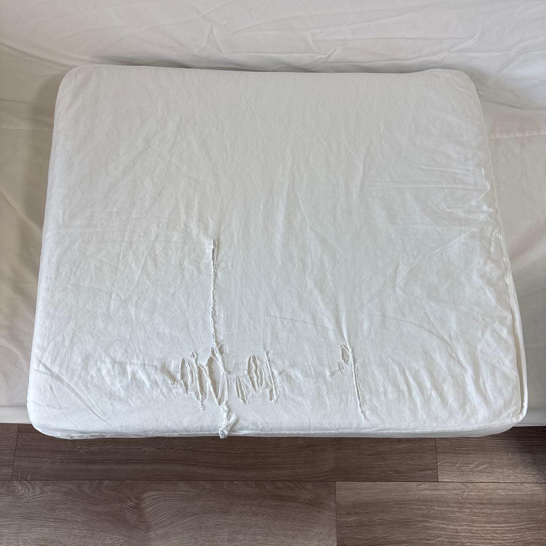 無印良品 ソファ 幅190cm 2〜3人掛け 布製 ホワイト 白色 SOFA