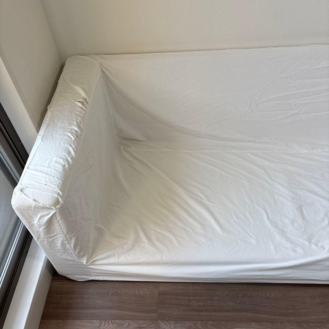 無印良品 ソファ 幅190cm 2〜3人掛け 布製 ホワイト 白色 SOFA