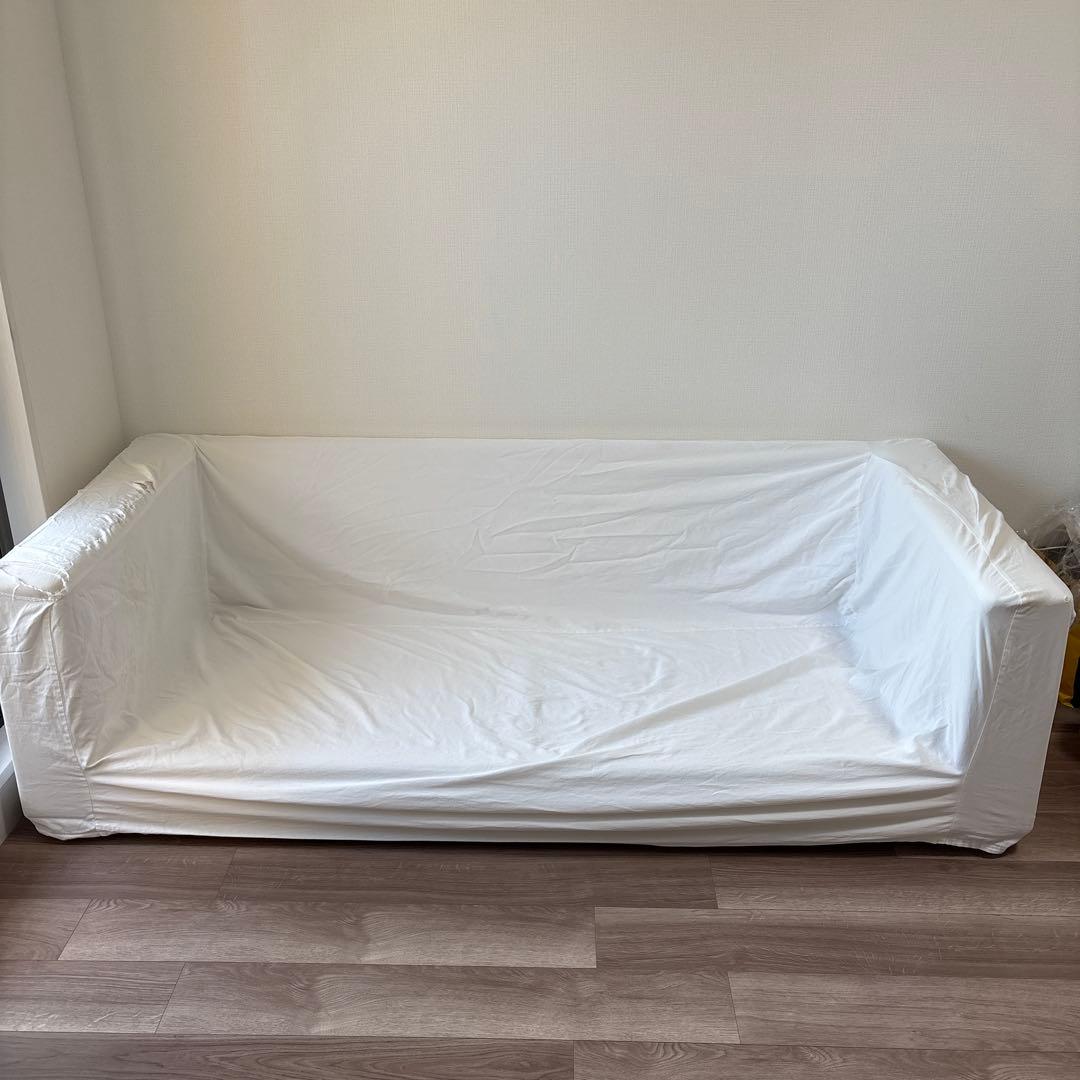 無印良品 ソファ 幅190cm 2〜3人掛け 布製 ホワイト 白色 SOFA