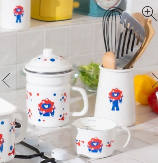 ◆EXPO2025 ミャクミャク ホーローツールスタンド シンプル◆カトラリー