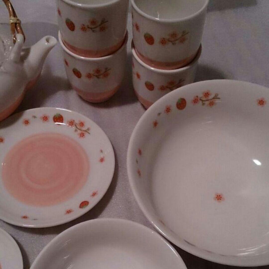 ■マザーガーデン■マザーグース■いちご食器セット■イチゴ■苺■ペットパラダイス