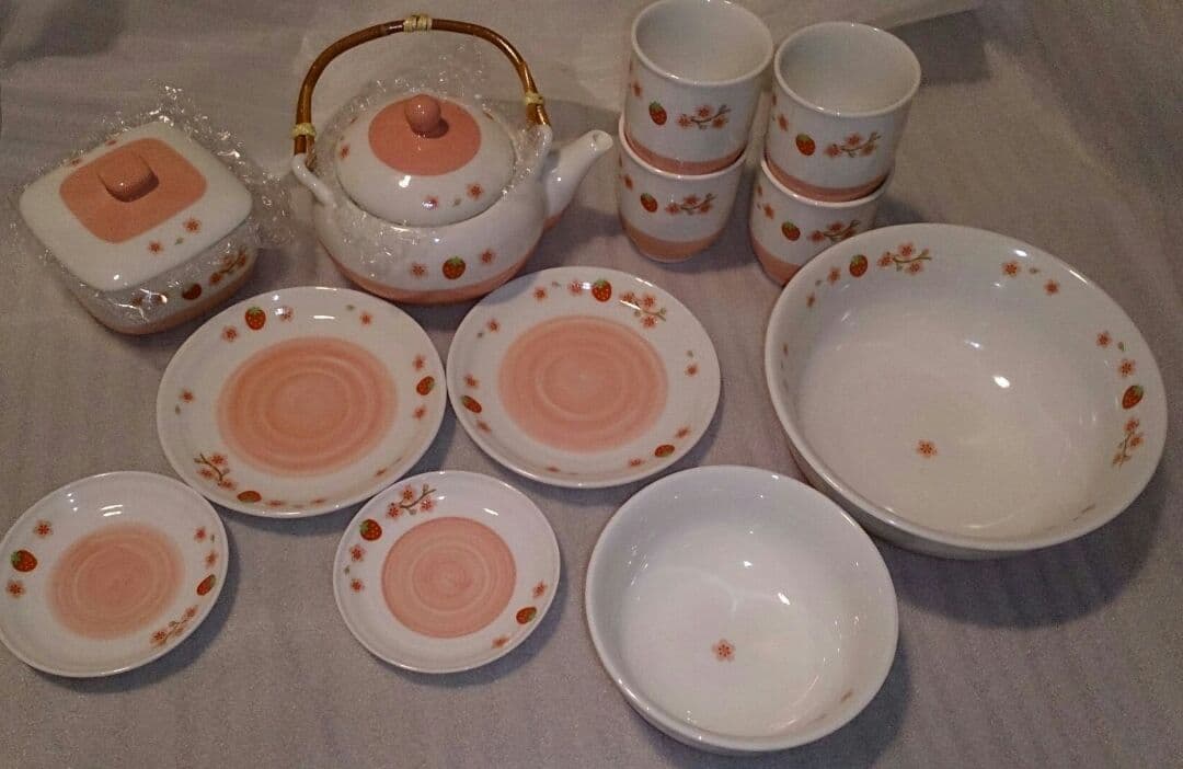 ■マザーガーデン■マザーグース■いちご食器セット■イチゴ■苺■ペットパラダイス