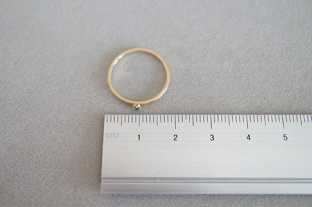 K10 パライバトルマリンリング