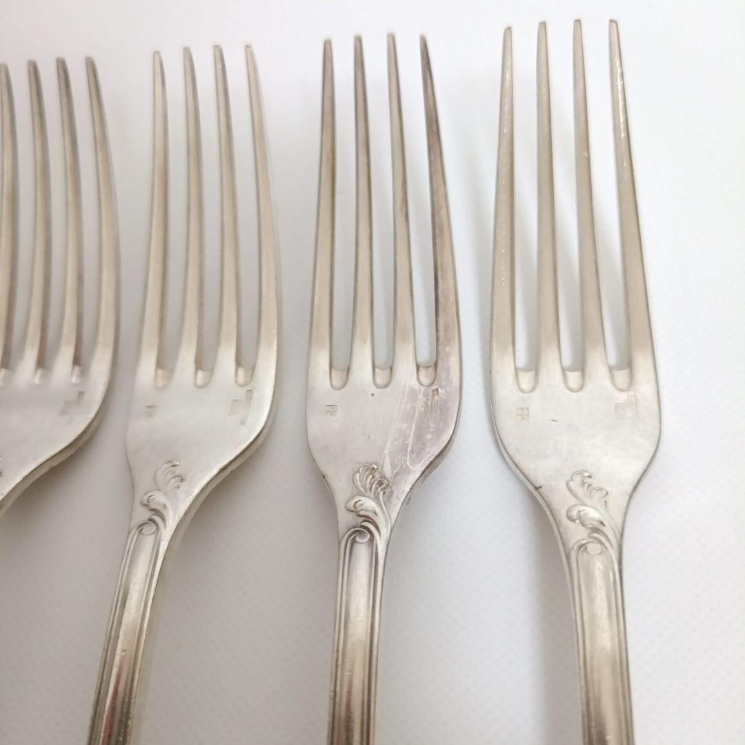 クリストフル CHRISTOFLE テーブルフォーク 6本 マルリー Marly