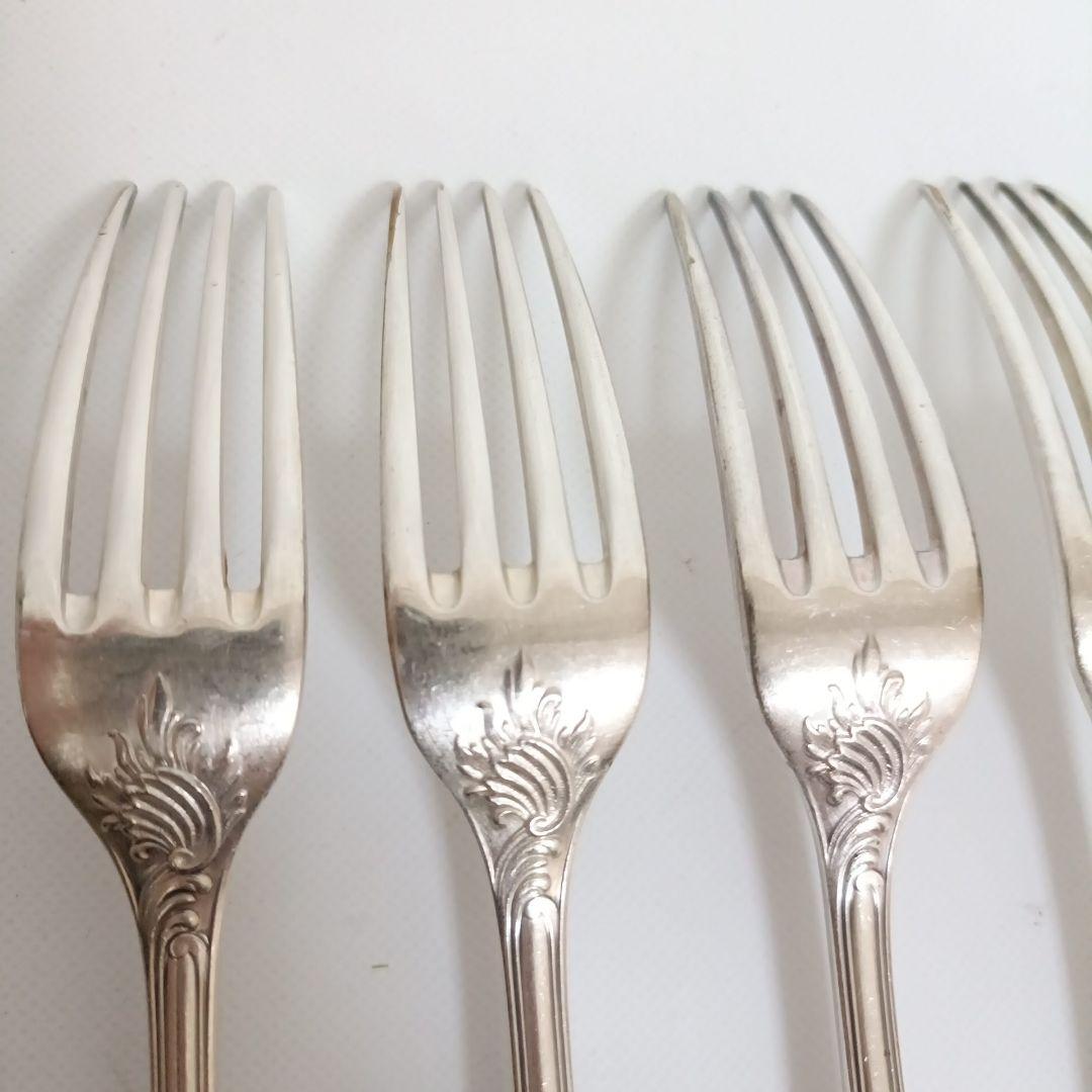 クリストフル CHRISTOFLE テーブルフォーク 6本 マルリー Marly