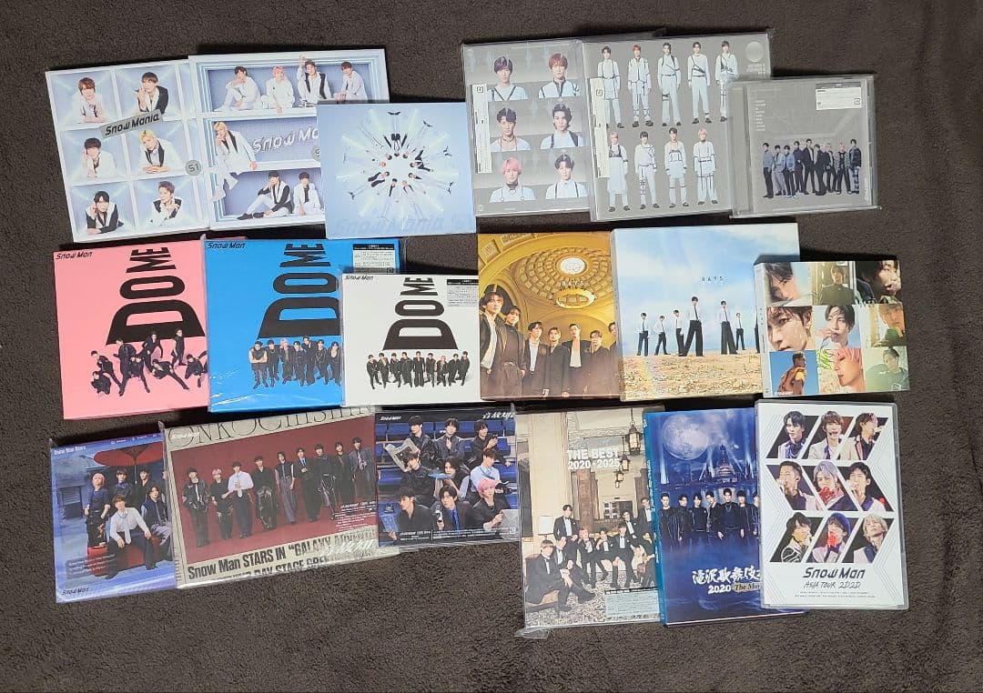 SnowMan アルバム CD セット 三形態 3形態 まとめ売り - メルカリ