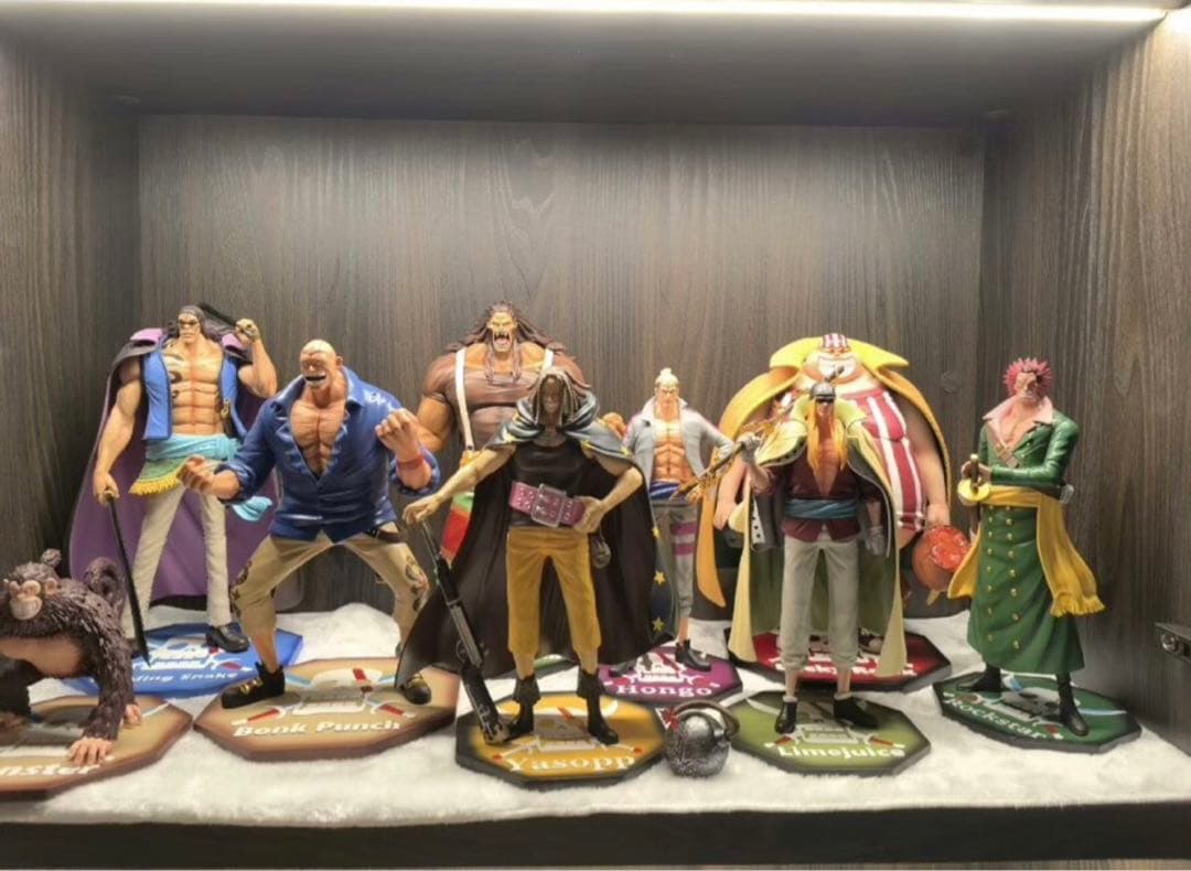 Black 赤髪海賊団Ver2.0 POPワンピース フィギュア ガレージキット