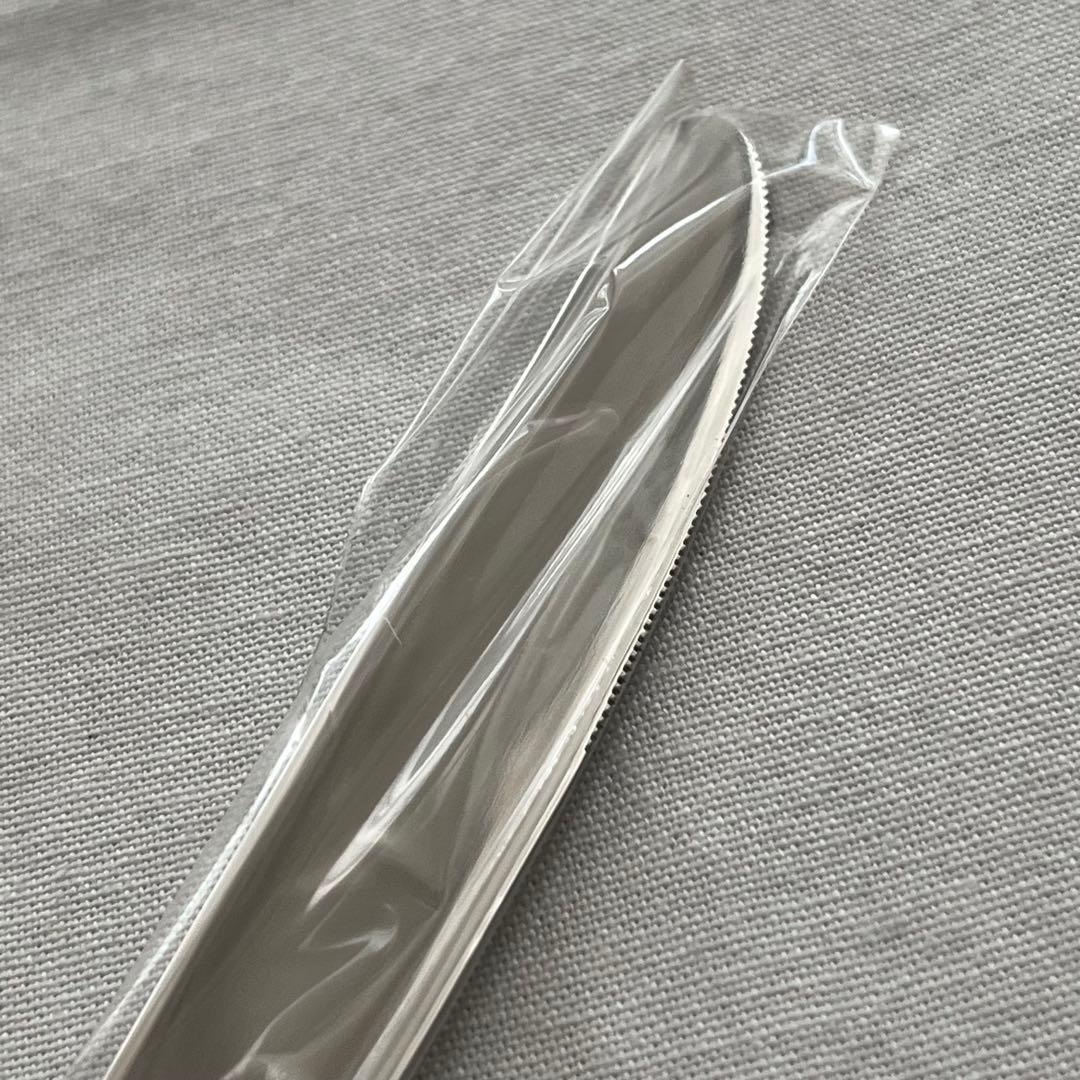 ●未使用品 ジェームズ川田 モールド•パッカーウッド ディナーカトラリー