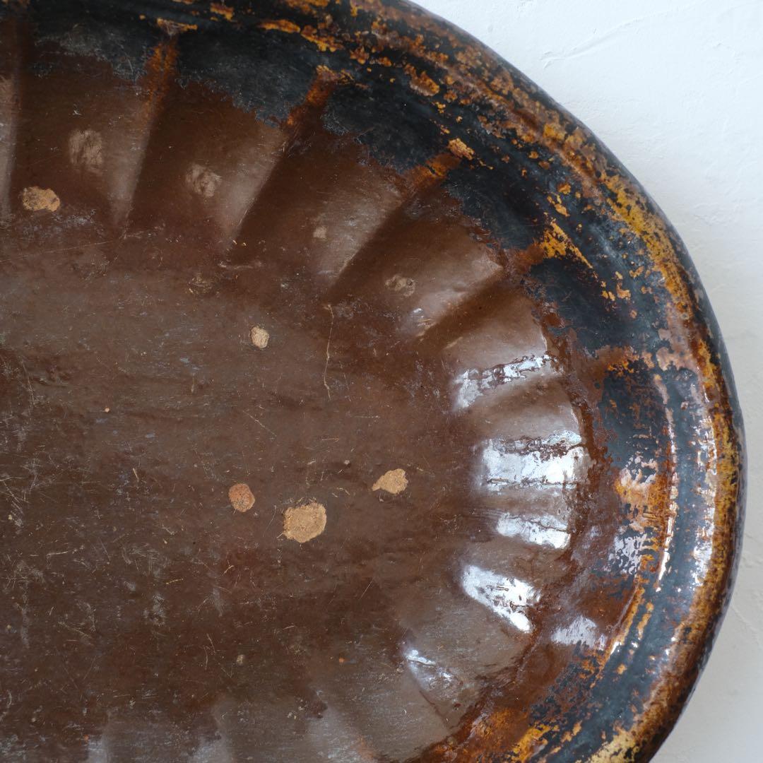 フランスアンティーク　オーバルプレート　南仏