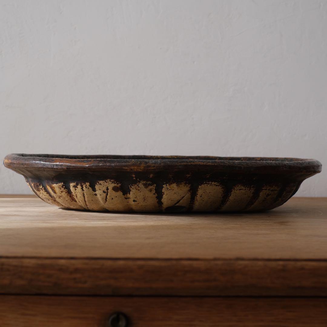 フランスアンティーク　オーバルプレート　南仏