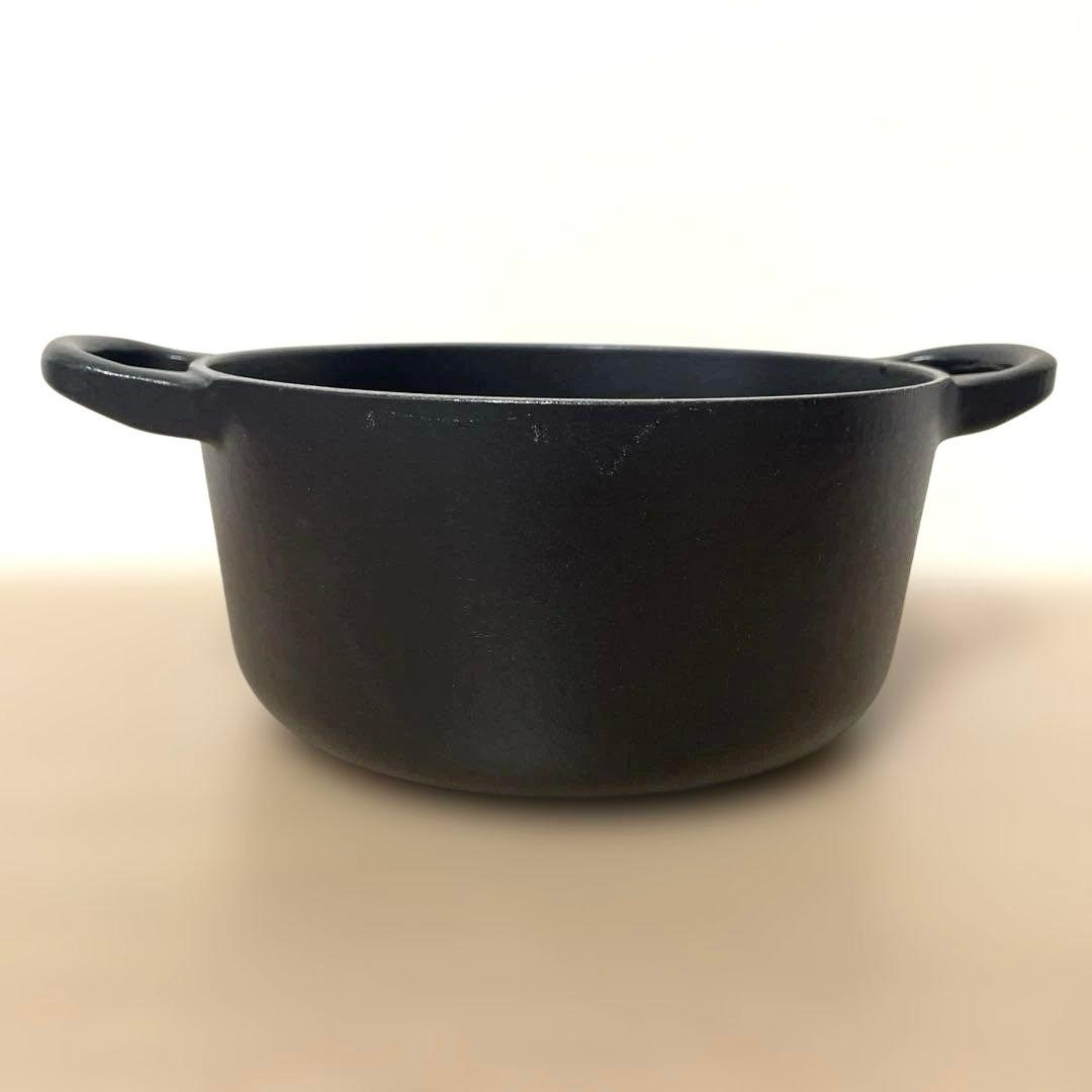 x*b様 LE CREUSETル・クルーゼ 鍋 ココット ロンド マットブラック