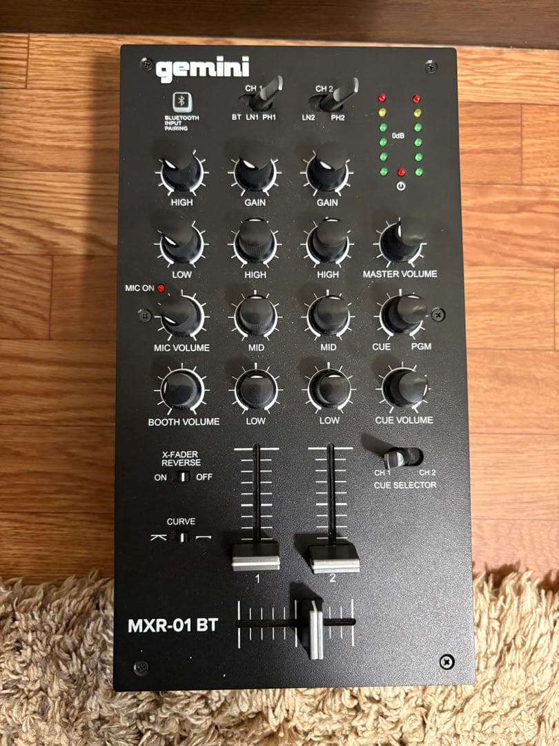 美品 Gemini MXR-01 BT DJミキサー - メルカリ