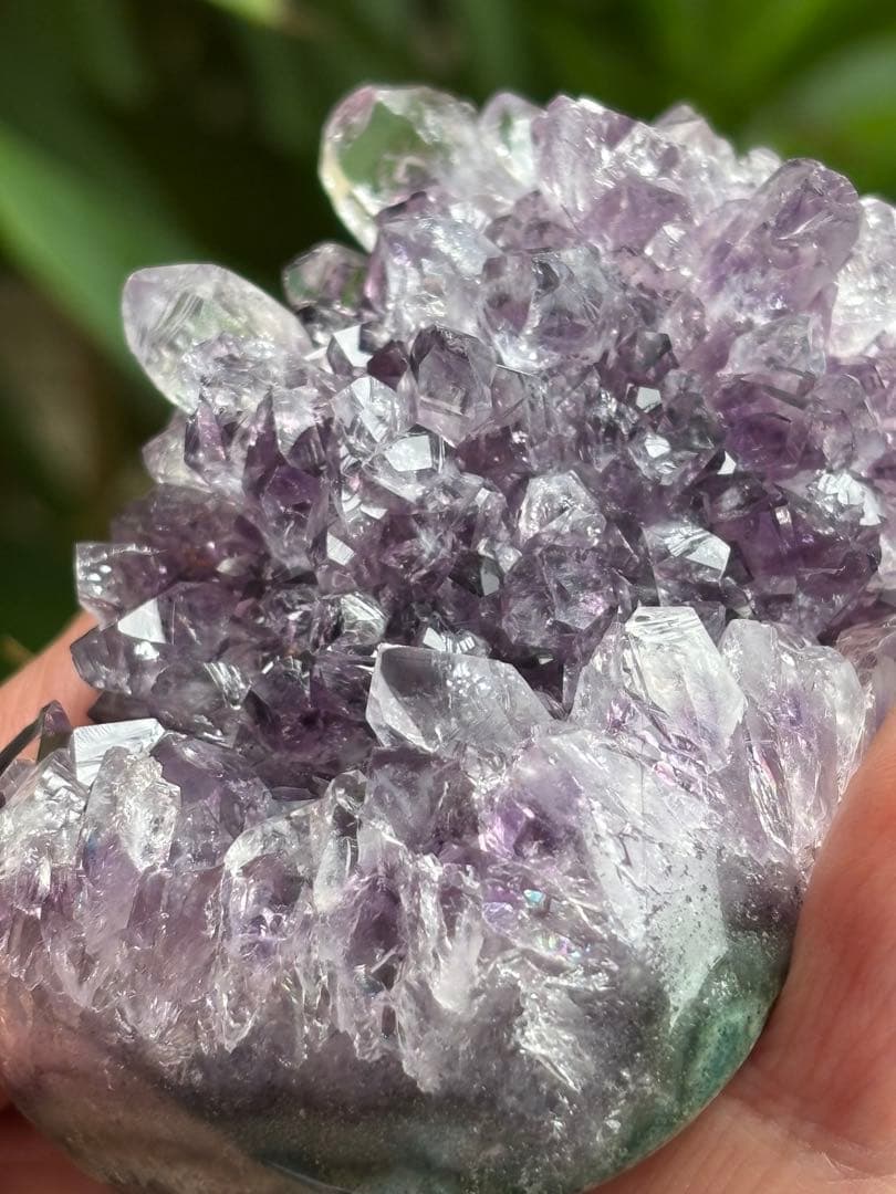 ウルグアイ産フラワーアメジスト211g ハイクオリティ　綺麗　天然石