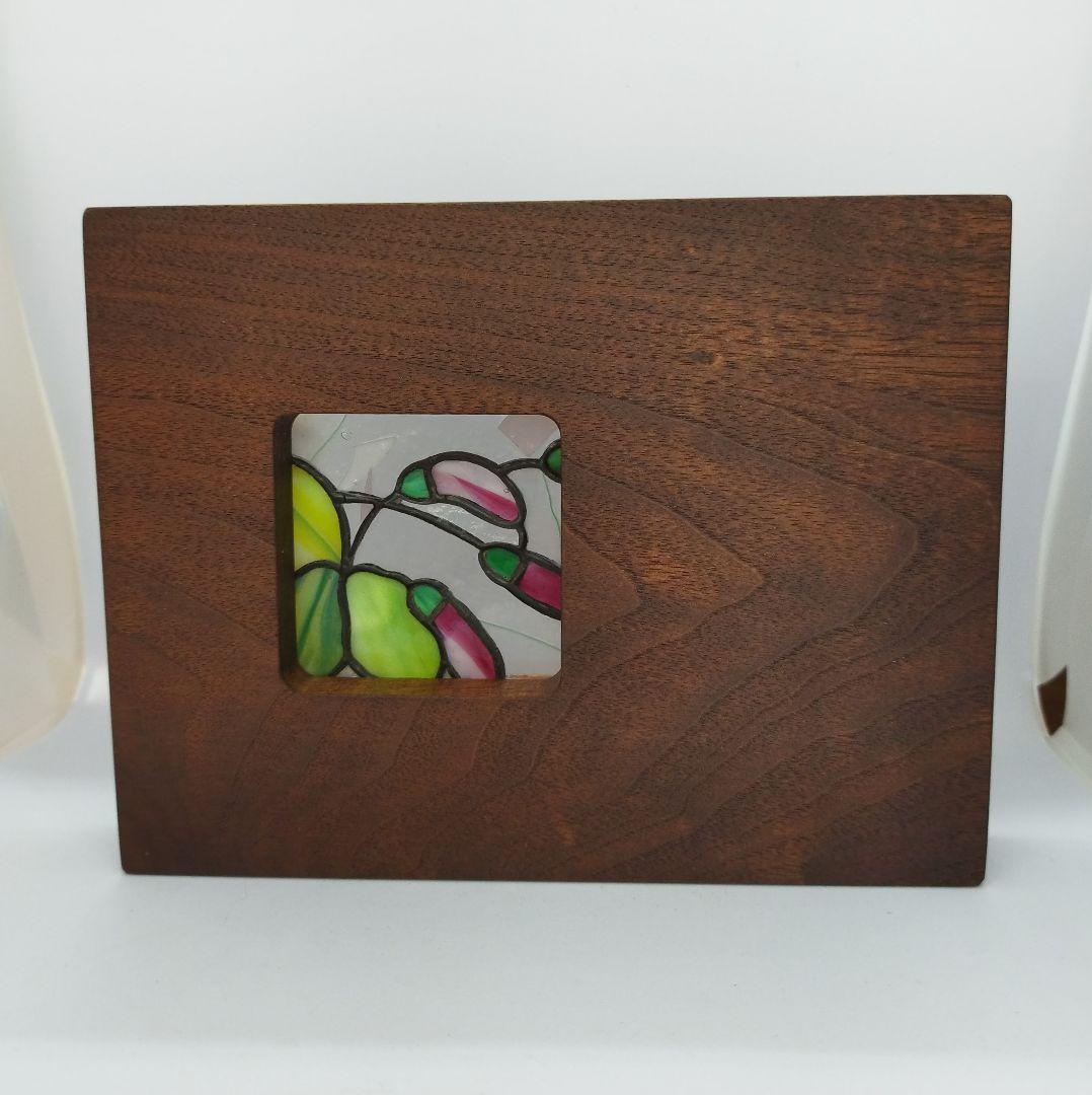 プチステンドグラス　ストロベリーキャンドル