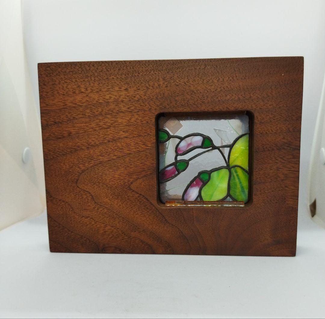 プチステンドグラス　ストロベリーキャンドル