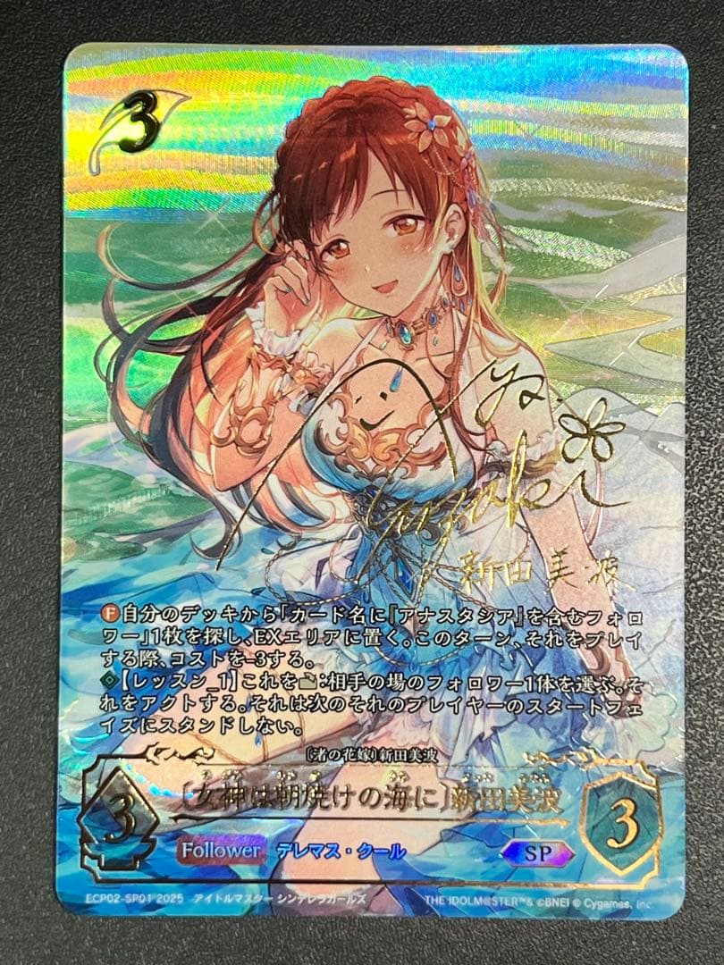 エボルヴ SP[女神は朝焼けの海に]新田美波 洲崎綾 サイン - メルカリ