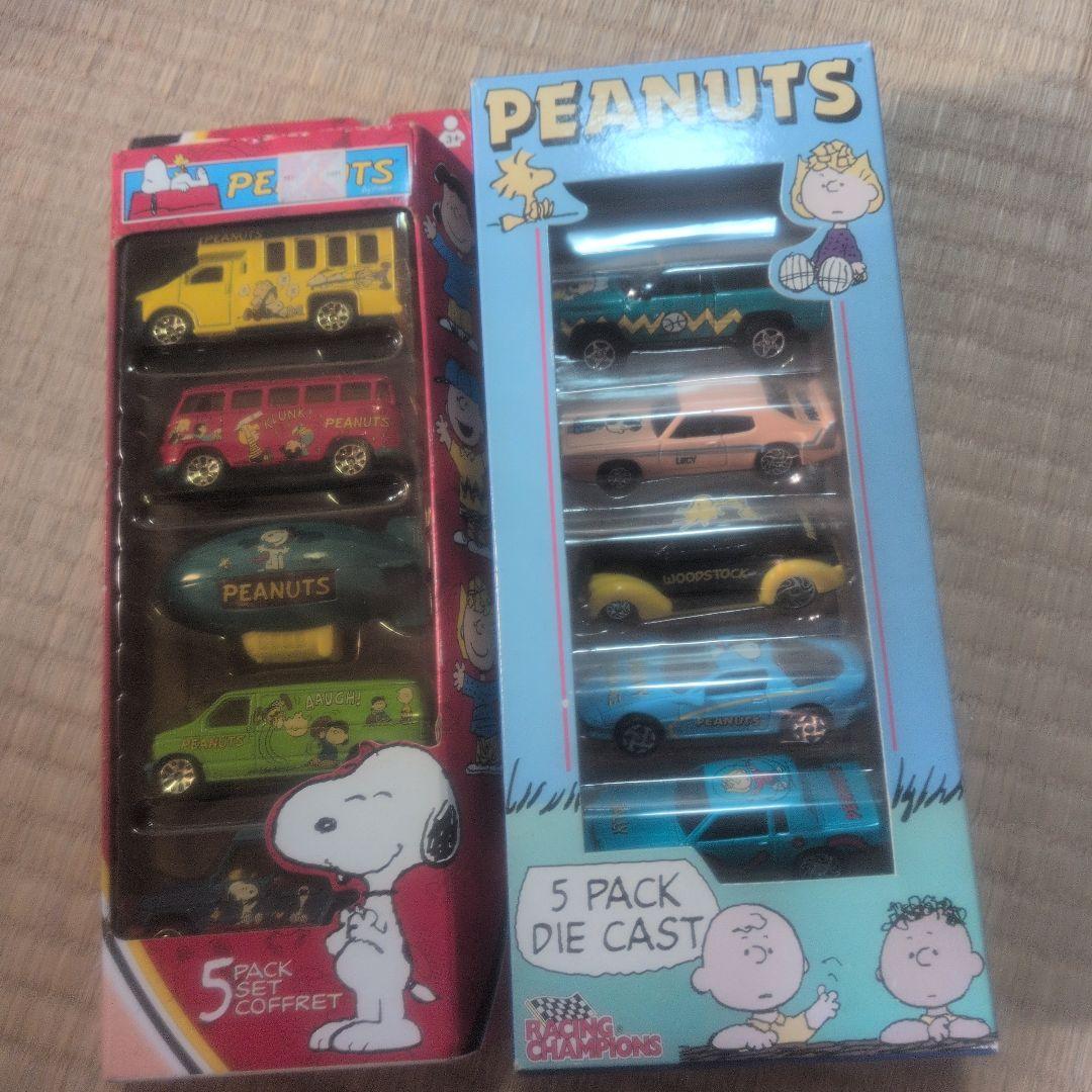PEANUTS ミニカー 5台セット